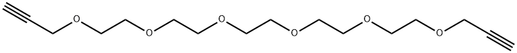 丙炔基-五聚乙二醇-丙炔基 结构式