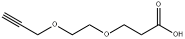 丙炔-单乙二醇-丙酸 结构式