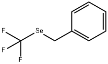 Benzene, [[(trifluoromethyl)seleno]methyl]- 结构式