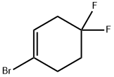 1-溴-4,4-二氟环己-1-烯 结构式