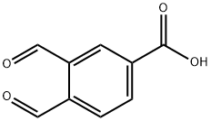 3,4-二甲酰基苯甲酸 结构式