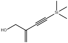 3-Butyn-1-ol, 2-methylene-4-(trimethylsilyl)- 结构式
