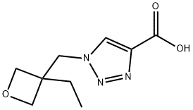 1-((3-Ethyloxetan-3-yl)methyl)-1H-1,2,3-triazole-4-carboxylicacid