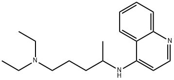 1,4-Pentanediamine, N1,N1-diethyl-N4-4-quinolinyl- 结构式