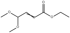 2-Butenoic acid, 4,4-dimethoxy-, ethyl ester 结构式