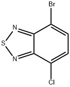 4-溴-7-氯苯并[C][1,2,5]噻二唑 结构式