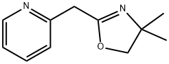 Pyridine, 2-[(4,5-dihydro-4,4-dimethyl-2-oxazolyl)methyl]- 结构式