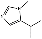 5-ISOPROPYL-1-METHYL-IMIDAZOLE 结构式