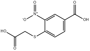 4-((羧甲基)硫基)-3-硝基苯甲酸 结构式