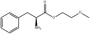 L-Phenylalanine, 2-methoxyethyl ester 结构式