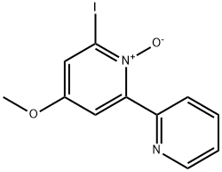 2,2'-Bipyridine, 6-iodo-4-methoxy-, 1-oxide 结构式