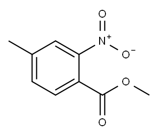 Methyl 4-methyl-2-nitrobenzoate4-Methyl-2-nitrobenzoic Acid methyl ester 结构式