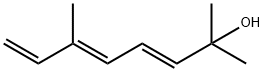 3,5,7-Octatrien-2-ol, 2,6-dimethyl-, (3E,5E)- 结构式