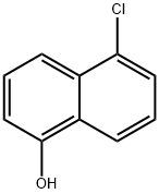 5-氯-1-萘酚 结构式