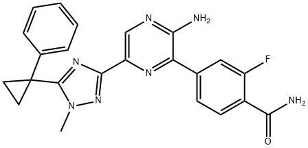 SELECTIVE PI3KΔ INHIBITOR 1;COMPOUND 7N 结构式