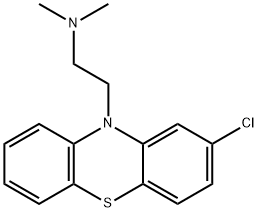 Chlorphenethazin 结构式