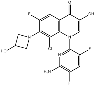 Delafloxacin Impurity 1 结构式