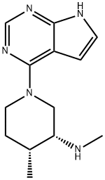 枸橼酸托法替布H039-M2-I2 结构式