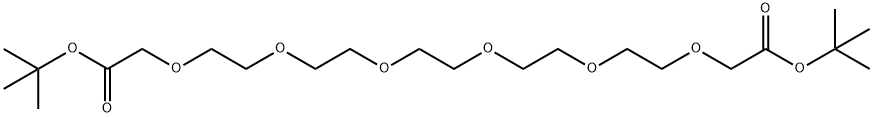 Peg6-(ch2co2t-butyl)2 结构式