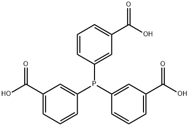 TRIS-<3-CARBOXY-PHENYL>-PHOSPHINOXYD 结构式