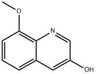 8-甲氧基喹啉-3-醇 结构式