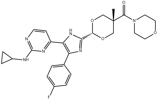 化合物 RPR203494 结构式