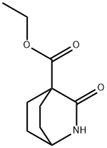 4-Ethoxycarbonyl-2-aza-bicyclo<2.2.2>octanon-(3) 结构式