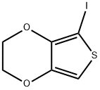 Thieno[3,4-b]-1,4-dioxin, 2,3-dihydro-5-iodo- 结构式