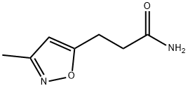 5-Isoxazolepropanamide,3-methyl-(9CI) 结构式