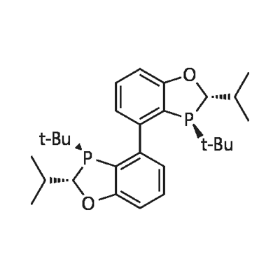 (2S,2'S,3S,3'S)-3,3'-二叔丁基-2,2'-二异丙基-2,2',3,3'-四氢-4,4'-二苯并[D][ 1,3]氧杂磷杂环戊烯 结构式