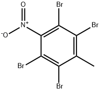 Benzene, 1,2,4,5-tetrabromo-3-methyl-6-nitro- 结构式