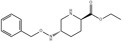 阿维巴坦钠中间体异构体,阿维巴坦钠杂质,(2R,5S)-5-[(苄基氧基)氨基]哌啶-2-甲酸乙酯草酸盐 结构式