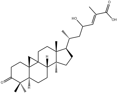 23-羟基果酮酸 结构式
