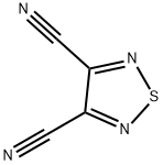 1,2,5-噻二唑-3,4-二甲腈 结构式
