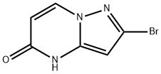 2-Bromopyrazolo[1,5-a]pyrimidin-5(4H)-one 结构式