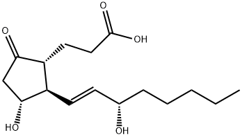 tetranorprostaglandin E1 结构式