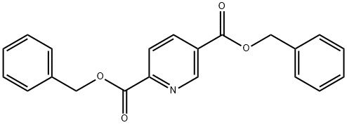 2,5-Pyridinedicarboxylic acid, 2,5-bis(phenylmethyl) ester 结构式