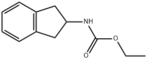 Carbamic acid, (2,3-dihydro-1H-inden-2-yl)-, ethyl ester (9CI) 结构式