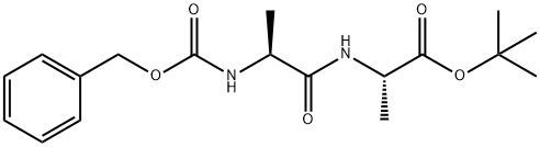 L-Alanine, N-[N-[(phenylmethoxy)carbonyl]-L-alanyl]-, 1,1-dimethylethyl ester (9CI) 结构式