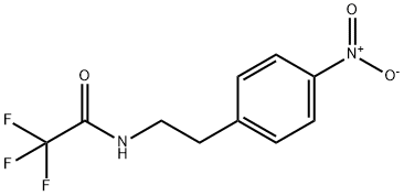 Acetamide, 2,2,2-trifluoro-N-[2-(4-nitrophenyl)ethyl]- 结构式