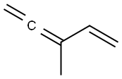 1,2,4-Pentatriene, 3-methyl- 结构式