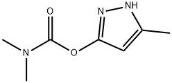 3-methylpyrazol-5-yl-dimethylcarbamate monometilan 结构式