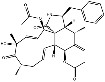 ZYGOSPORINF 结构式