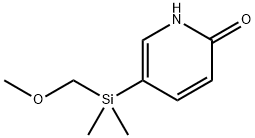 2(1H)-Pyridinone,5-[(methoxymethyl)dimethylsilyl]-(9CI) 结构式