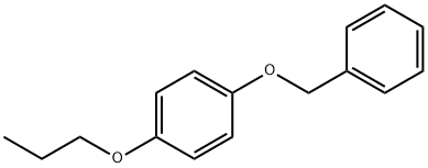 Benzene, 1-(phenylmethoxy)-4-propoxy- 结构式