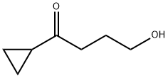 1-Butanone, 1-cyclopropyl-4-hydroxy- 结构式