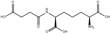 N-Succinyl-L-diaminopimelic acid 结构式