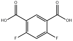 4,6-二氟-1,3-间苯二甲酸 结构式