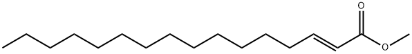 2-Hexadecenoic acid, methyl ester, (2E)- 结构式