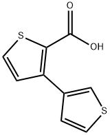 3,3'-bithiophene-2-carboxylic acid 结构式